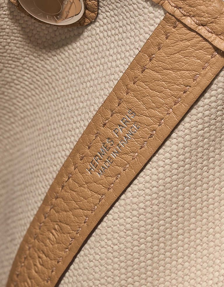 Hermès GardenParty 30 Beton-Biscuit Logo  | Sell your designer bag on Saclab.com
