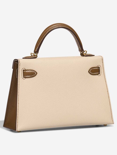 Hermès KellyHSS Mini Craie Side Back | Sell your designer bag on Saclab.com