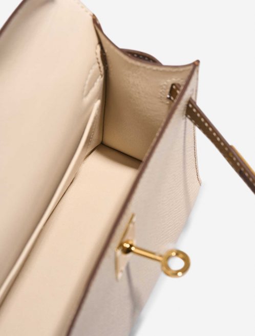 Hermès KellyHSS Mini Craie Inside  | Sell your designer bag on Saclab.com