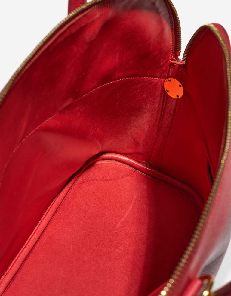 Hermès Bolide 35 Veau Courchevel Rouge Vif Inside | Sell your designer bag