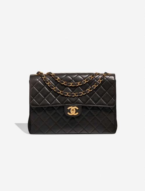 Pre-owned Chanel bag Timeless Jumbo Lamb Black Black | Sell your designer bag on Saclab.com