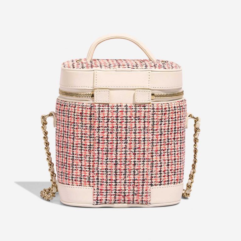 Chanel Vanity Onesize White-Blue-Red Back  | Sell your designer bag on Saclab.com