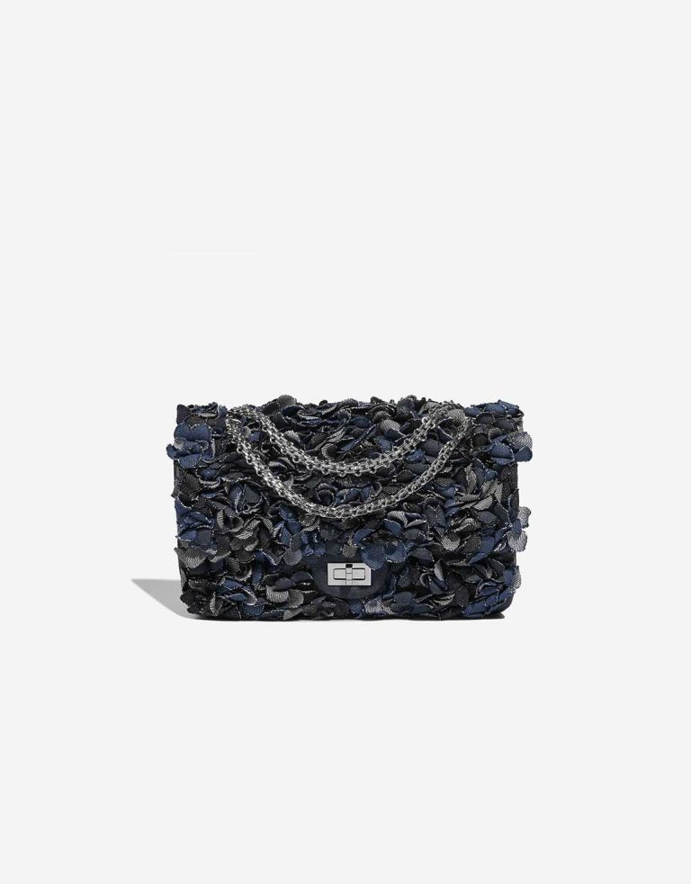 Chanel 255Reissue 225 Blue Front  | Sell your designer bag on Saclab.com