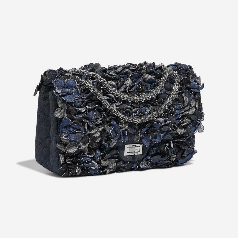Chanel 255Reissue 225 Blue Side Front  | Sell your designer bag on Saclab.com