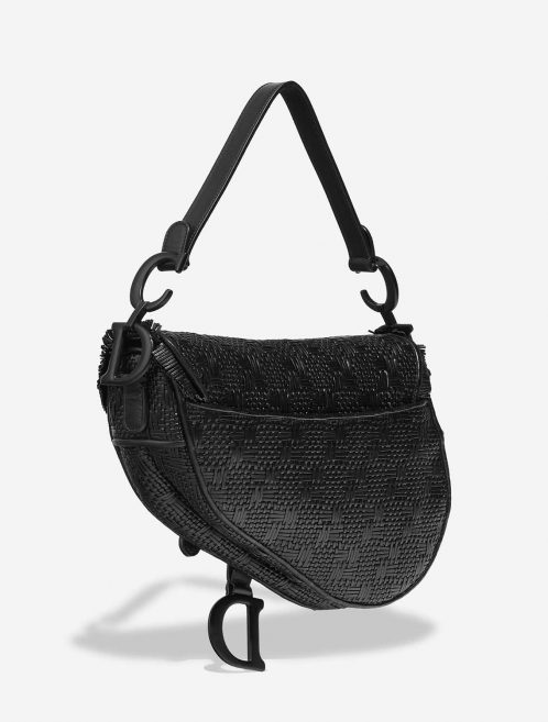 Dior Saddle Medium Black Side Back | Sell your designer bag on Saclab.com