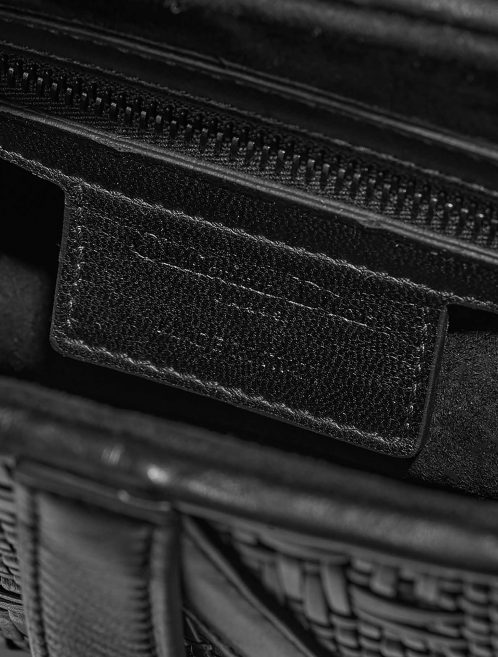 Dior Saddle Medium Black Logo  | Sell your designer bag on Saclab.com