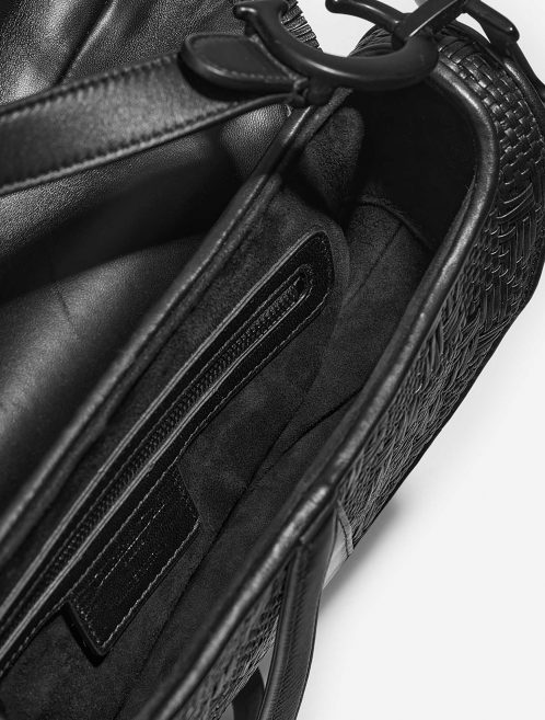 Dior Saddle Medium Black Inside  | Sell your designer bag on Saclab.com