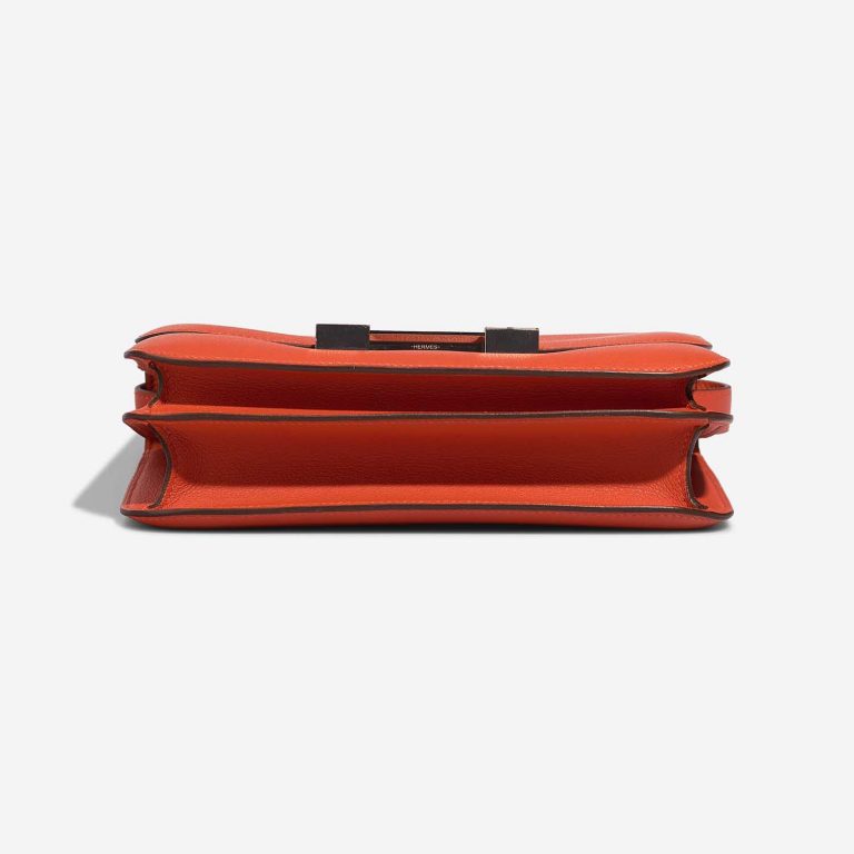 Hermès Constance 24 OrangePoppy Bottom  | Sell your designer bag on Saclab.com