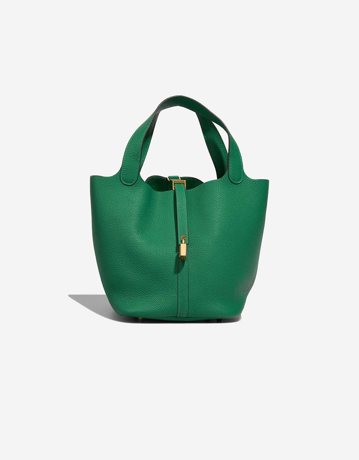HERMES アルテミスブレスレット グリーン Hermès Picotin 22 Taurillon Clémence Vert Jade | SACLÀB