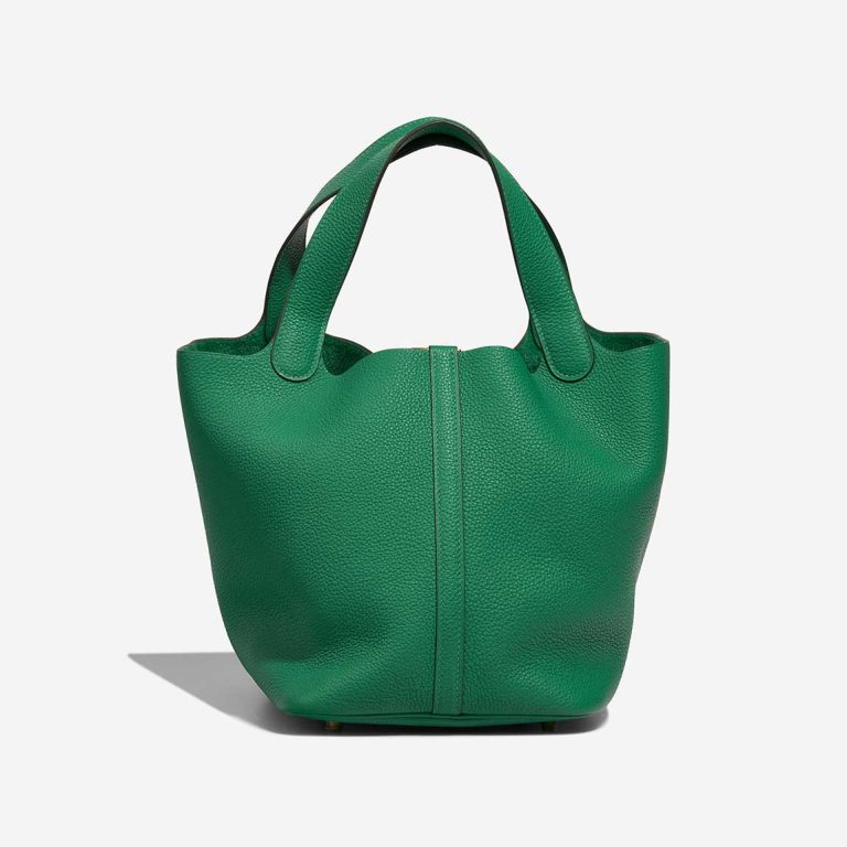 Hermès Picotin 22 Taurillon Clémence Vert Jade | Sell your designer bag