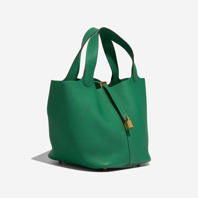 Hermès Picotin 22 Taurillon Clémence Vert Jade | Sell your designer bag
