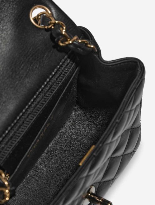 Chanel Timeless Mini Square Lamb Black Inside | Sell your designer bag