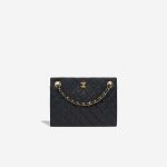 Chanel Clutch Lamb Black Front | Sell your designer bag