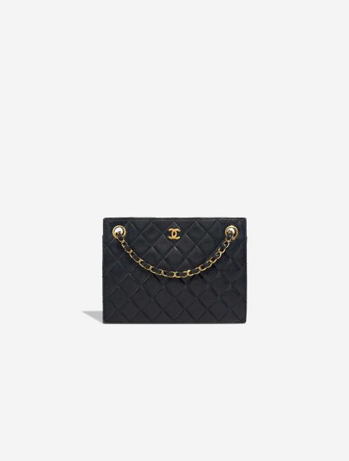 Chanel Clutch Lamb Black Front | Sell your designer bag