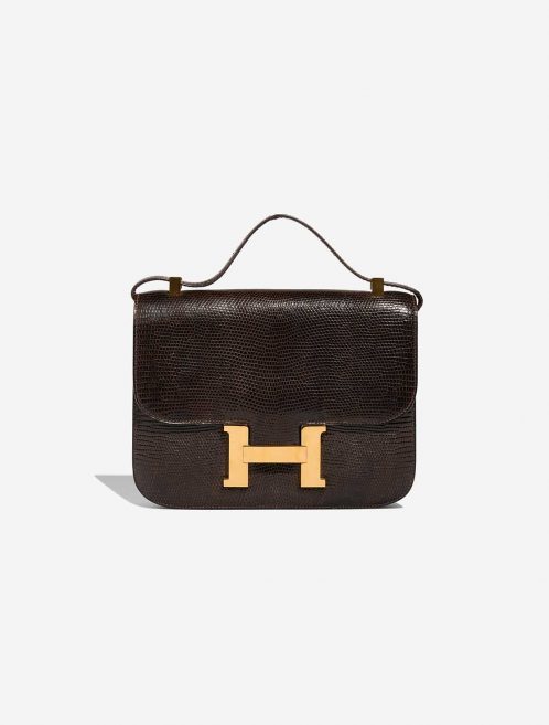 Hermès Constance 24 Salvator Lizard Marron Front | Sell your designer bag