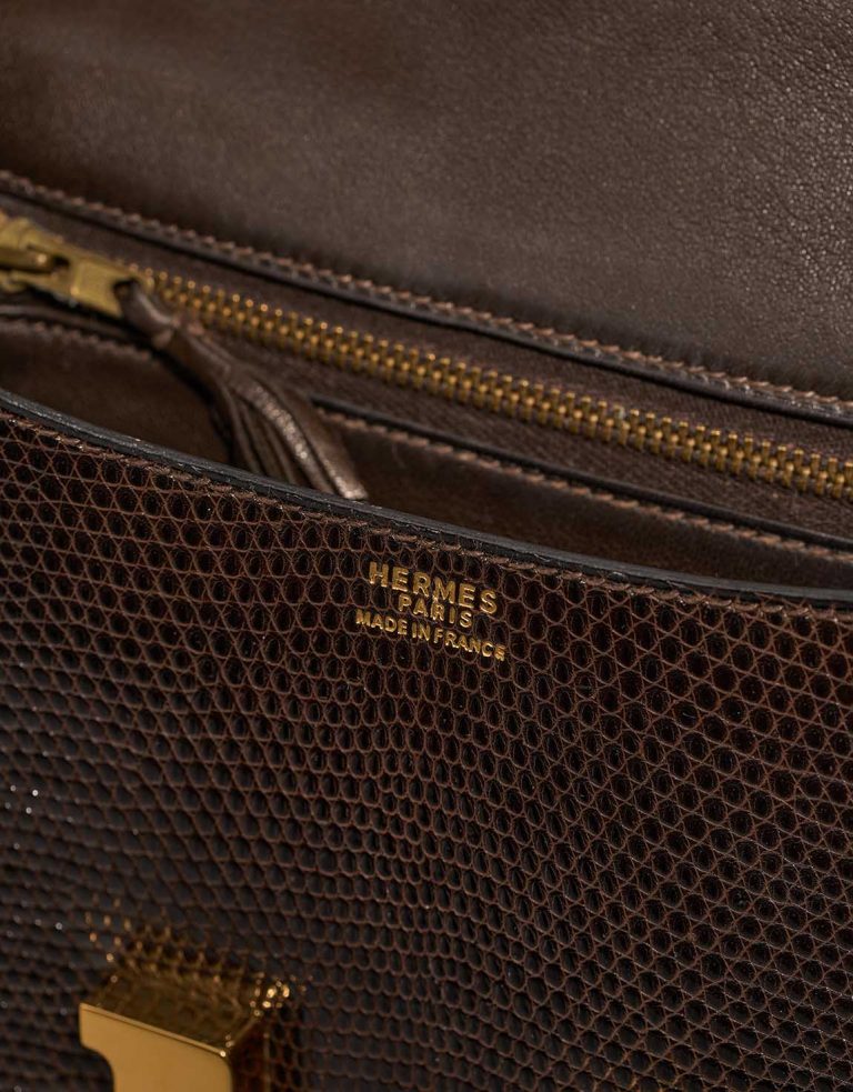 Hermès Constance 24 Salvator Lizard Marron Logo | Sell your designer bag