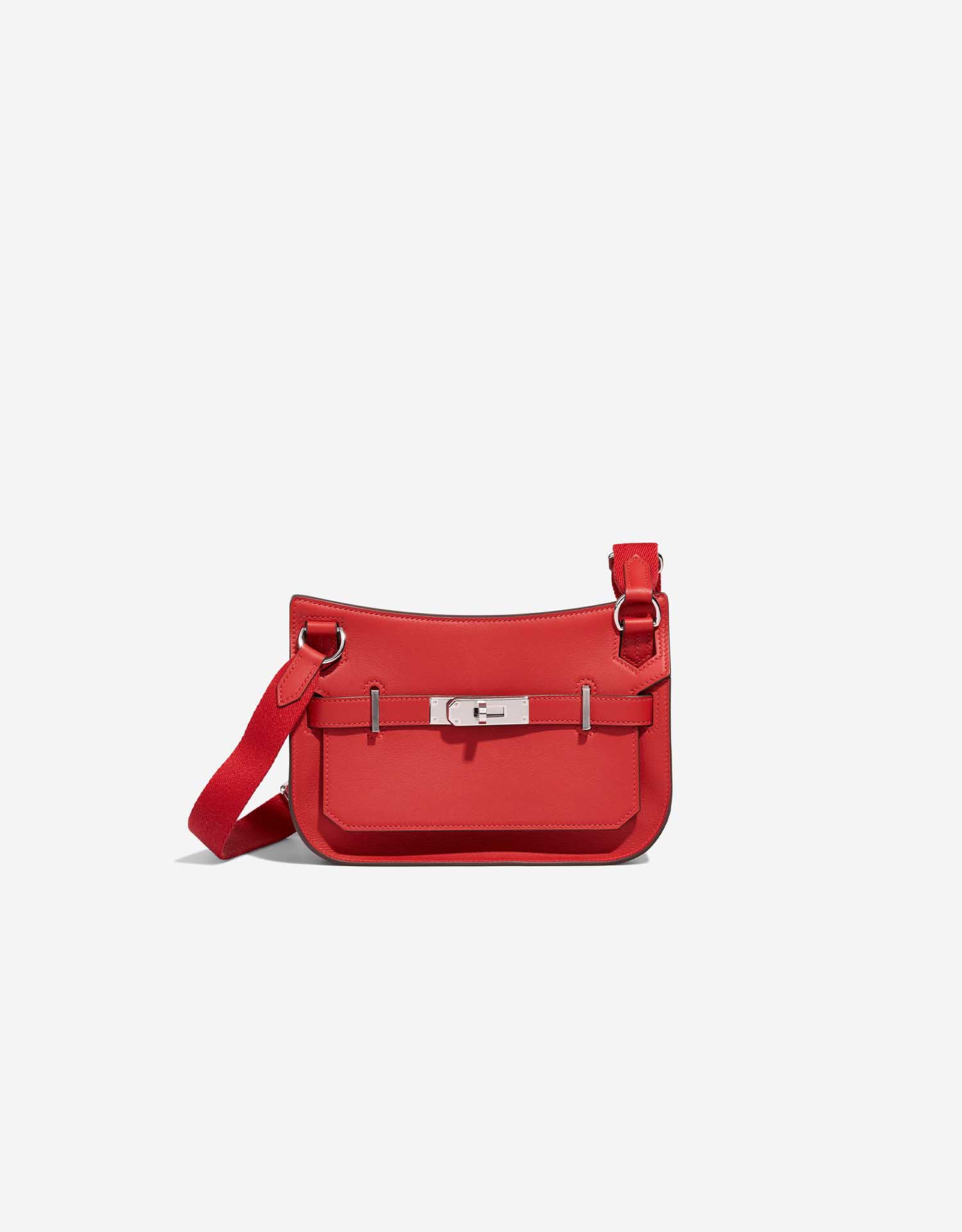 Hermès Jypsière Verso Mini Swift Rouge Vermillon / Rouge Vif | SACLÀB
