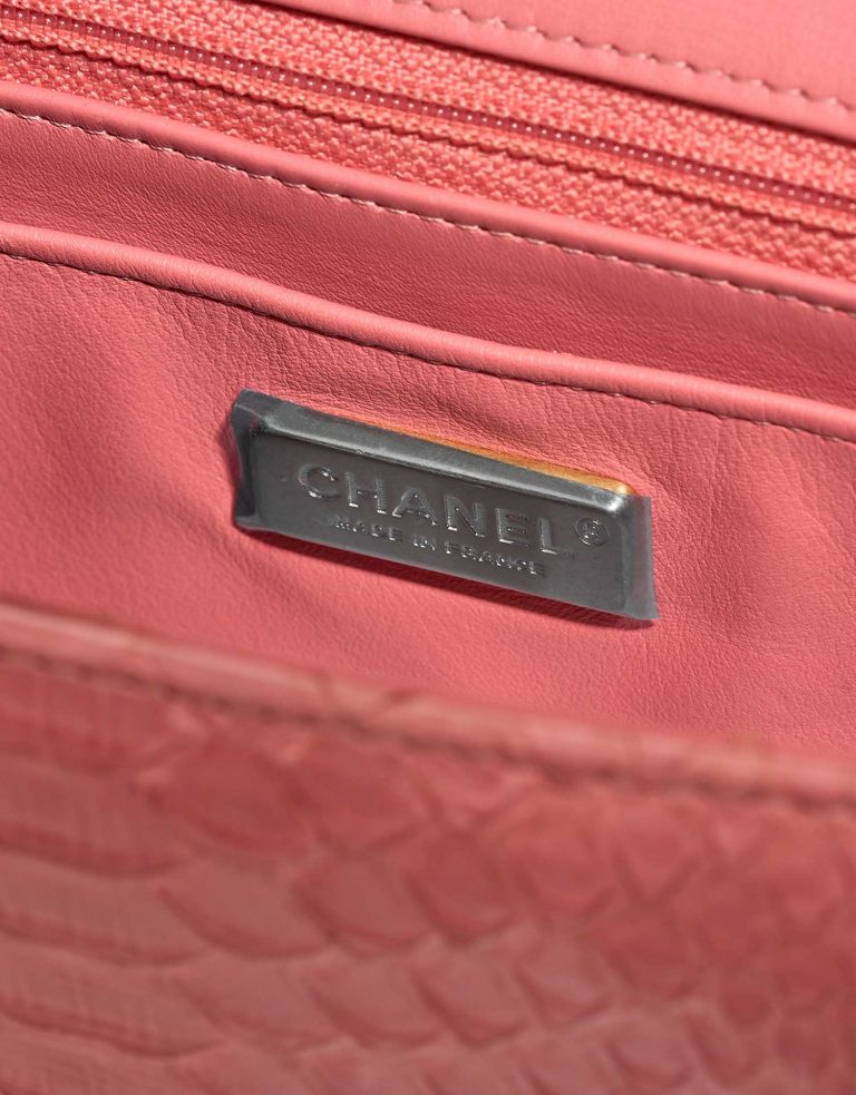 Chanel Timeless MiniRectangular DustyPink Logo  | Sell your designer bag on Saclab.com