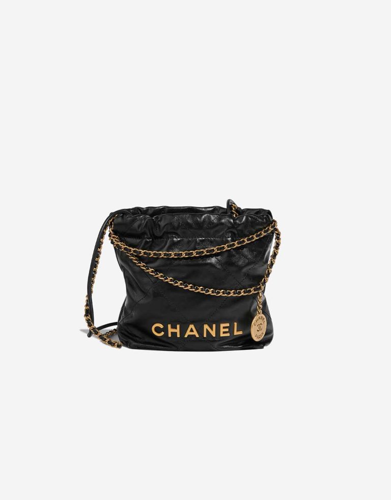 Chanel 22 Mini Calf Black Front | Sell your designer bag
