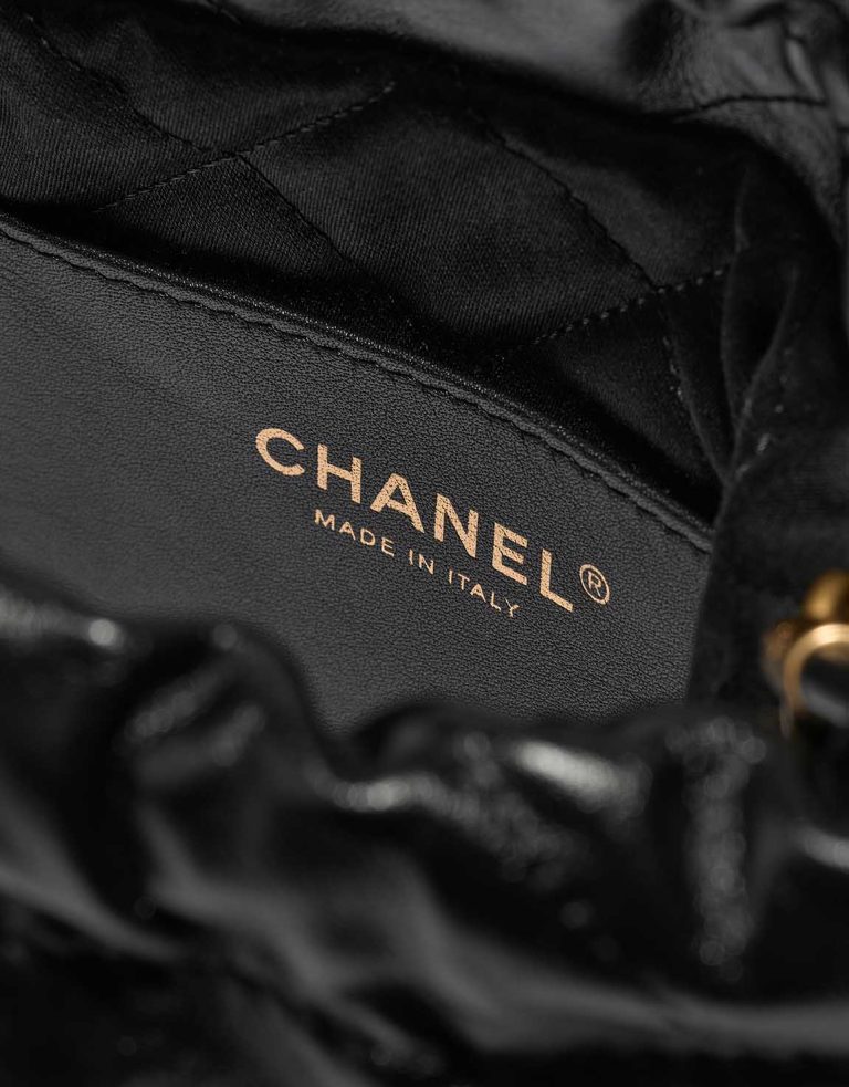 Chanel 22 Mini Calf Black Logo | Sell your designer bag