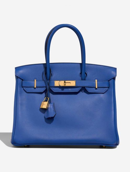 Hermès Birkin 30 BleuDeFrance Front  S | Sell your designer bag on Saclab.com