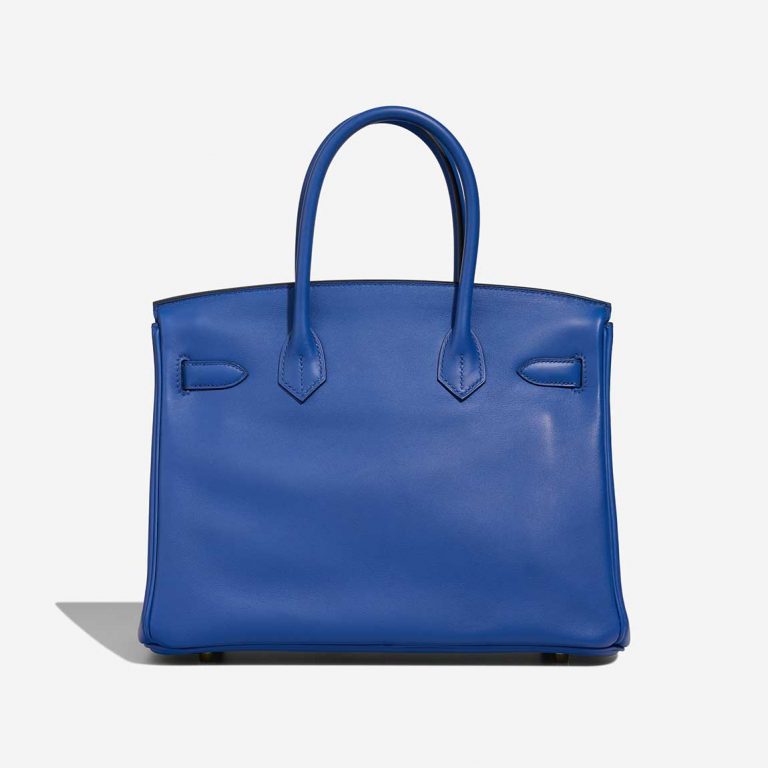 Hermès Birkin 30 BleuDeFrance Back  | Sell your designer bag on Saclab.com