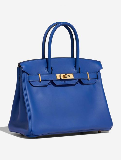 Hermès Birkin 30 BleuDeFrance Side Front  | Sell your designer bag on Saclab.com