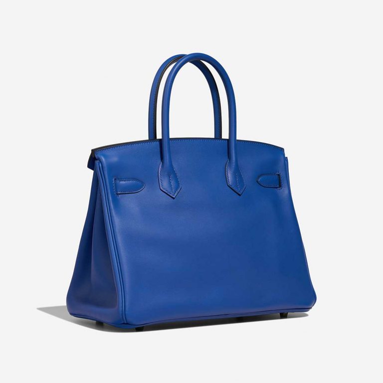 Hermès Birkin 30 BleuDeFrance Side Back | Sell your designer bag on Saclab.com