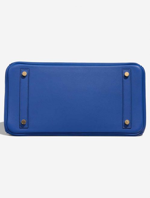 Hermès Birkin 30 BleuDeFrance Bottom  | Sell your designer bag on Saclab.com