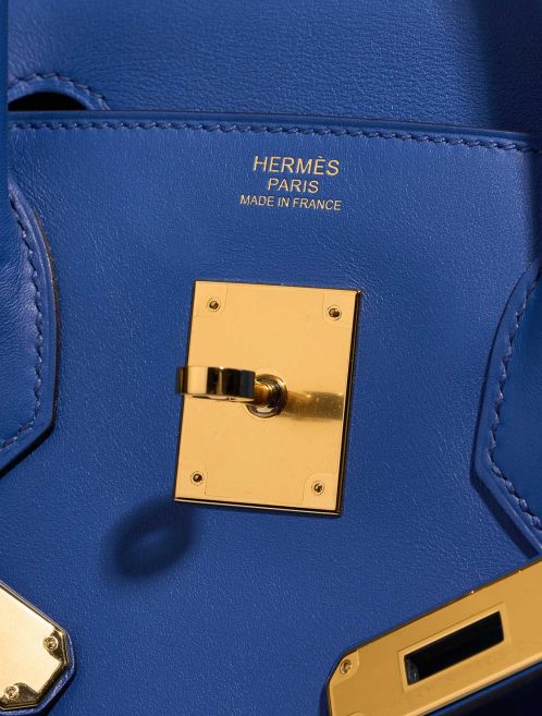 Hermès Birkin 30 BleuDeFrance Logo  | Sell your designer bag on Saclab.com