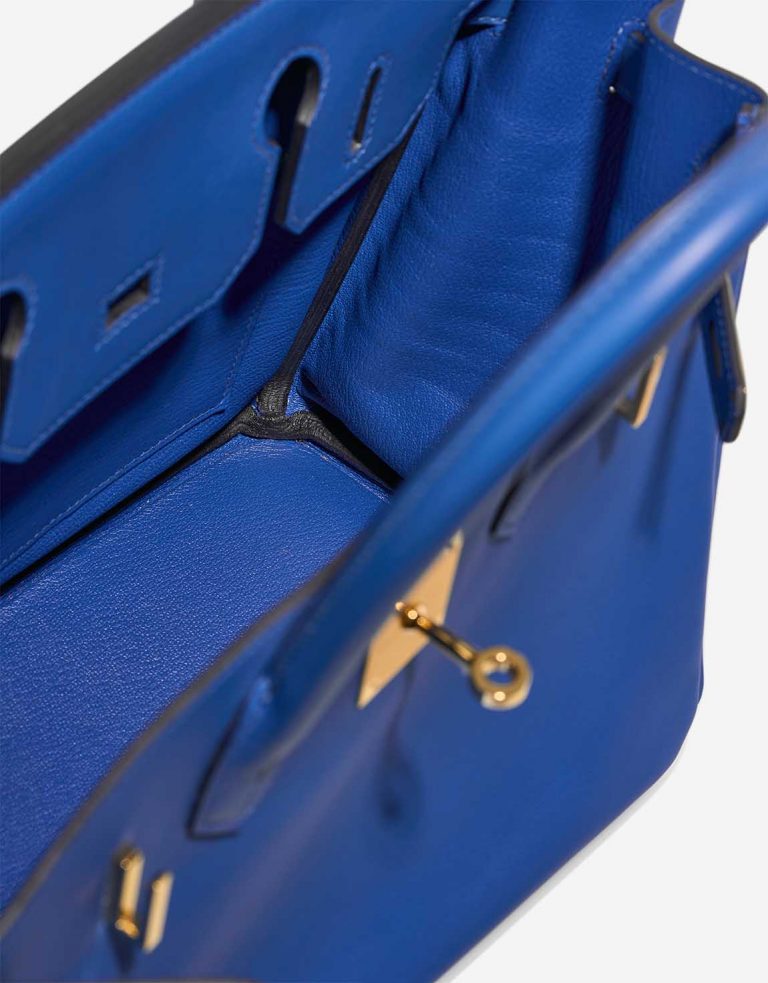Hermès Birkin 30 BleuDeFrance Inside  | Sell your designer bag on Saclab.com
