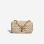 Dior Caro Medium Lamb Beige  Front | Sell your designer bag