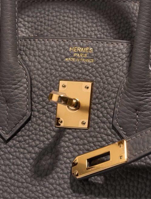 Hermès Birkin 25 Togo Gris Meyer  Logo | Sell your designer bag