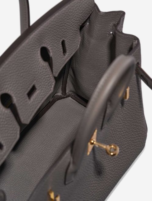 Hermès Birkin 25 Togo Gris Meyer  Inside | Sell your designer bag