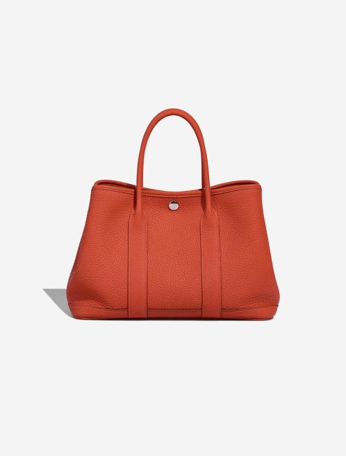 Hermès Garden Party 30 Veau Négonda Capucine Front | Sell your designer bag