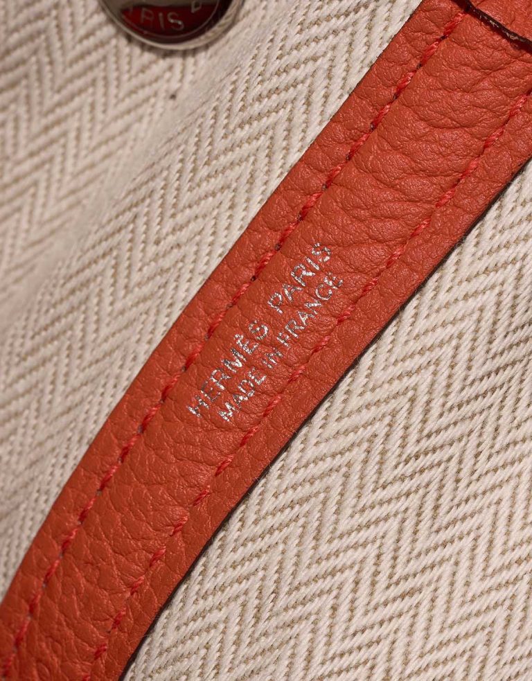 Hermès Garden Party 30 Veau Négonda Capucine Logo | Sell your designer bag