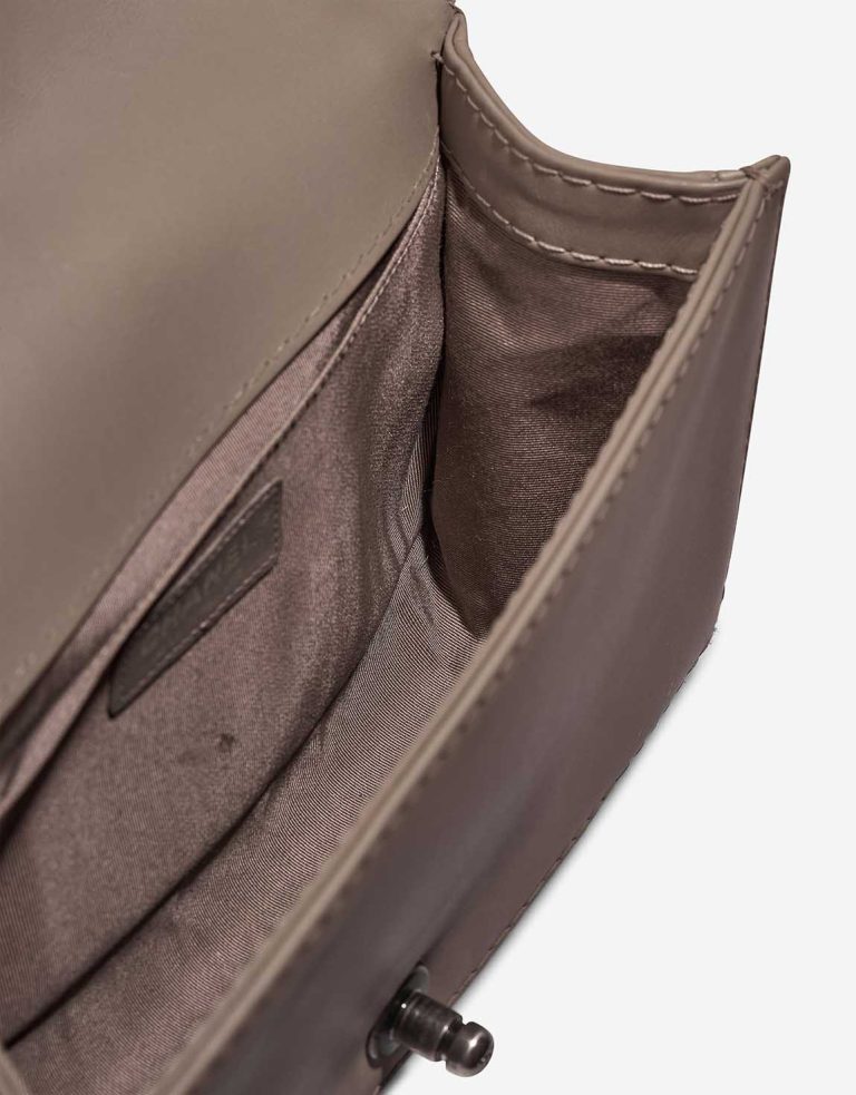 Chanel Boy New Medium Lamb Taupe Inside | Sell your designer bag