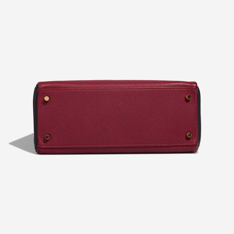Hermès Kelly HSS 28 Togo Rubis / Black  | Sell your designer bag