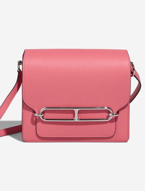 Hermès Roulis 18 Swift Rose Azalée Front | Sell your designer bag
