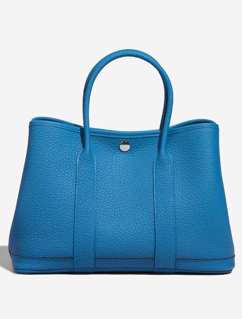 Hermès Garden Party 30 Veau Négonda Bleu Zanzibar  | Sell your designer bag