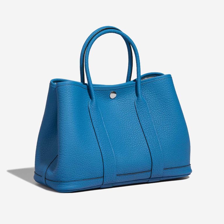 Hermès Garden Party 30 Veau Négonda Bleu Zanzibar  | Sell your designer bag