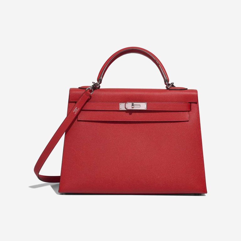 Hermès Kelly 32 Epsom Rouge Casaque Front | Sell your designer bag
