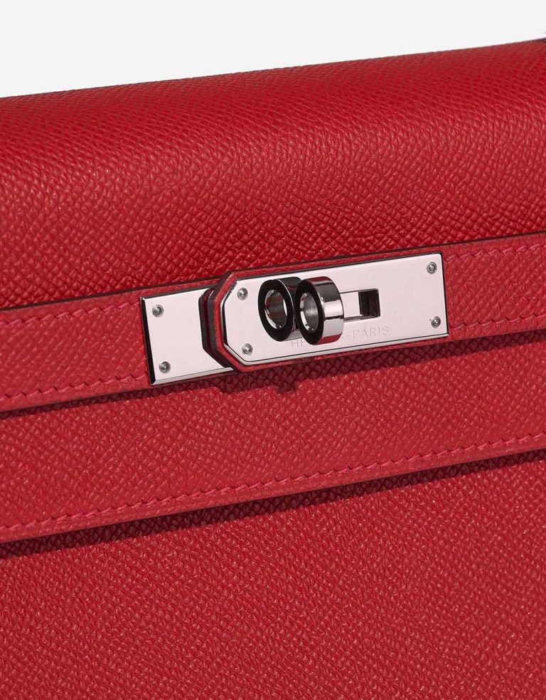 Hermès Kelly 32 Epsom Rouge Casaque Closing System | Sell your designer bag