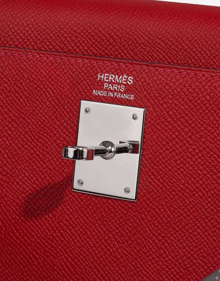 Hermès Kelly 32 Epsom Rouge Casaque Logo | Sell your designer bag