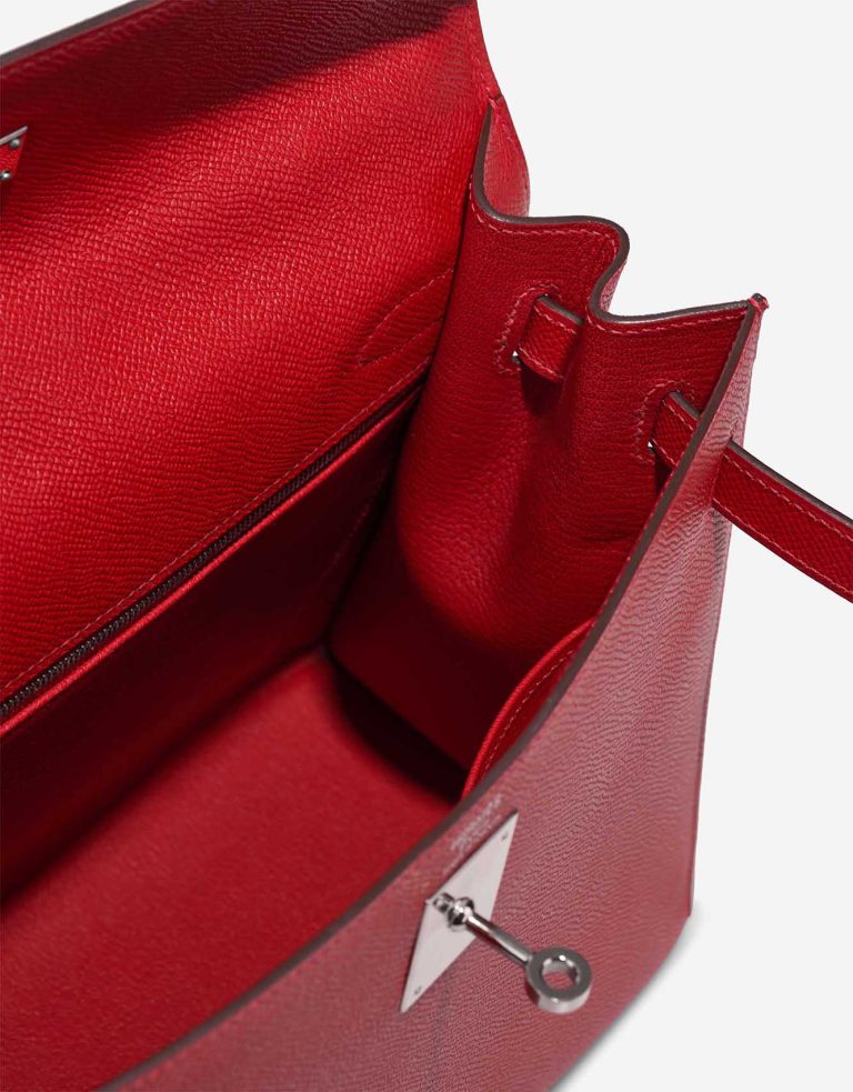 Hermès Kelly 32 Epsom Rouge Casaque Inside | Sell your designer bag
