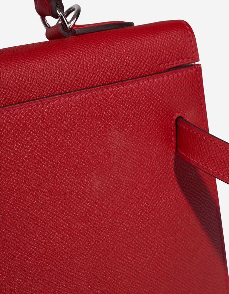 Hermès Kelly 32 Epsom Rouge Casaque Signs of wear | Sell your designer bag