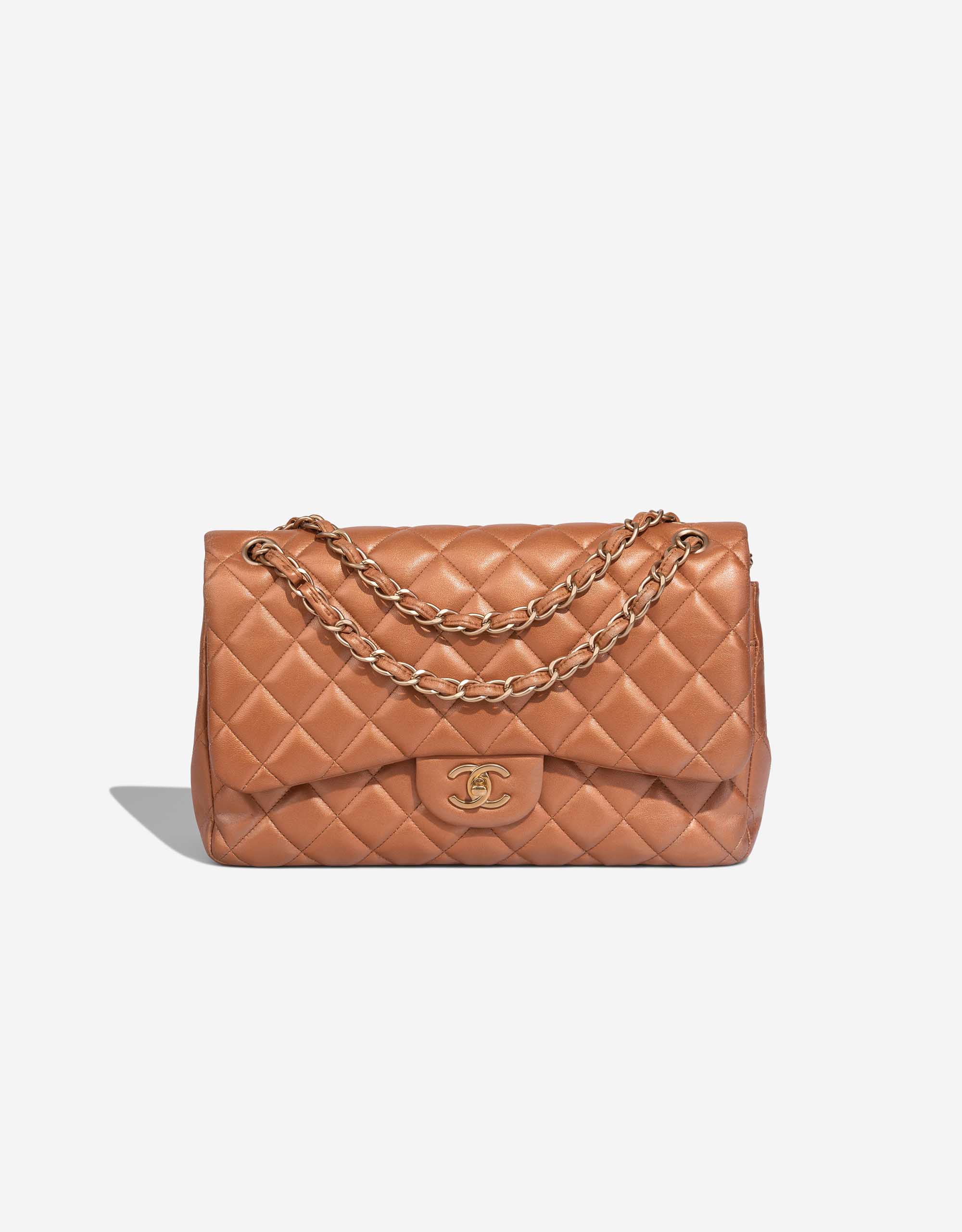 Chanel Timeless Jumbo Lamb Copper | SACLÀB