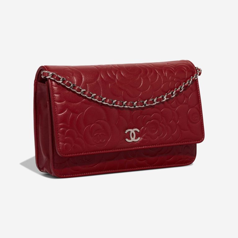 Chanel Timeless Wallet On Chain Lamb Dark Red | Sell your designer bag