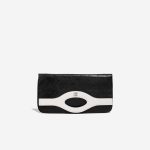Chanel 31 Clutch Aged Calf Black / White Front | Sell your designer bag