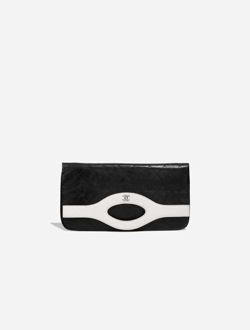 Chanel 31 Clutch Aged Calf Black / White Front | Sell your designer bag